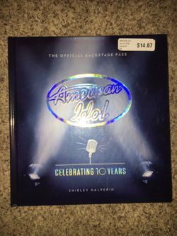 10 years of Amerocan Idol Backstage Book