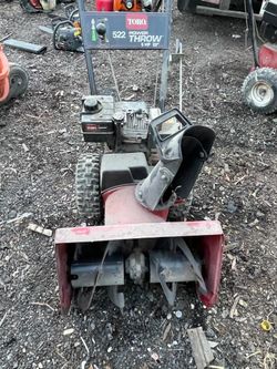 Toro power throw 22 inch