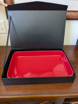 Oven tray and 3 bowls