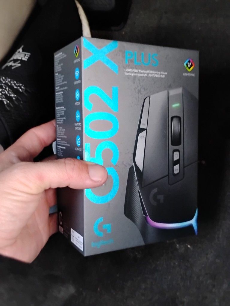 Logitech G502x Plus Wireless Mouse