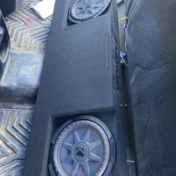 10 inch subs and box plus amp
