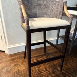 Set Of 3 Bar Height Chairs