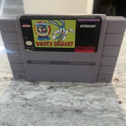 Tiny Toon Adventures Buster Busts Loose For Super Nintendo SNES 