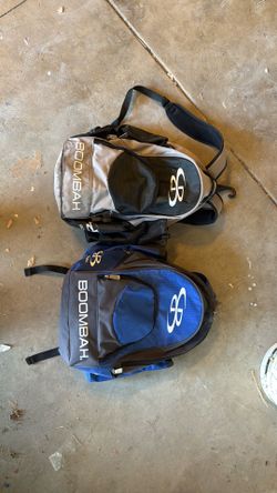 Boombah bat bags (grey/blue)