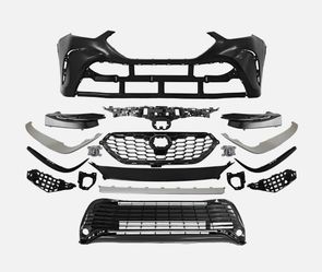 For 2021-2024 Toyota Highlander XSE Front Bumper Cover Kit W/ Grille/Fog Lights