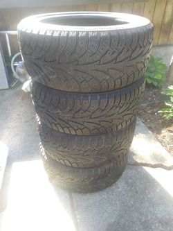 235 R5R17 Destudded Tires Hankook