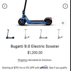 Bugatti Electric Scooter 