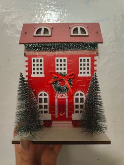 Christmas Village Miniature House Decoration
