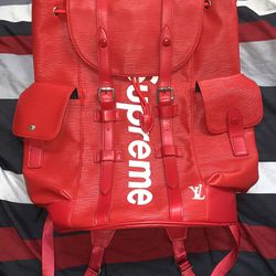 Supreme X Louis Vuitton backpack 