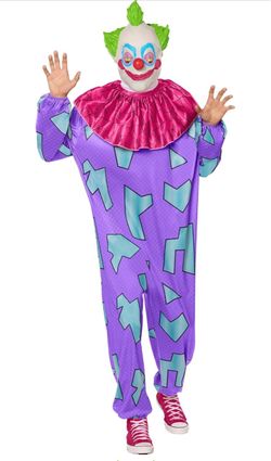 Adult killer Klowns from outer space Costume size Small 34-36