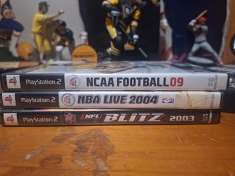 PS2 Sports Game Lot