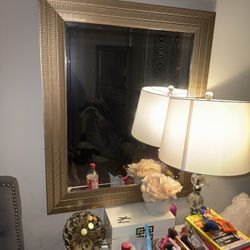 Gold Lightweight Mirror 