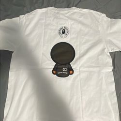 White Bape X Chrome Heart Tee