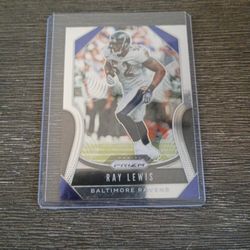 Ray Lewis  Prizm Card