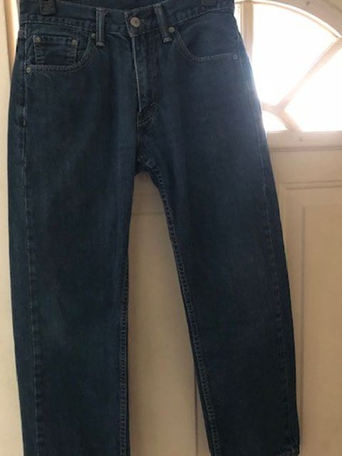 Dark Blue Levi's Jeans Mens Size Waist 30 Length 30
