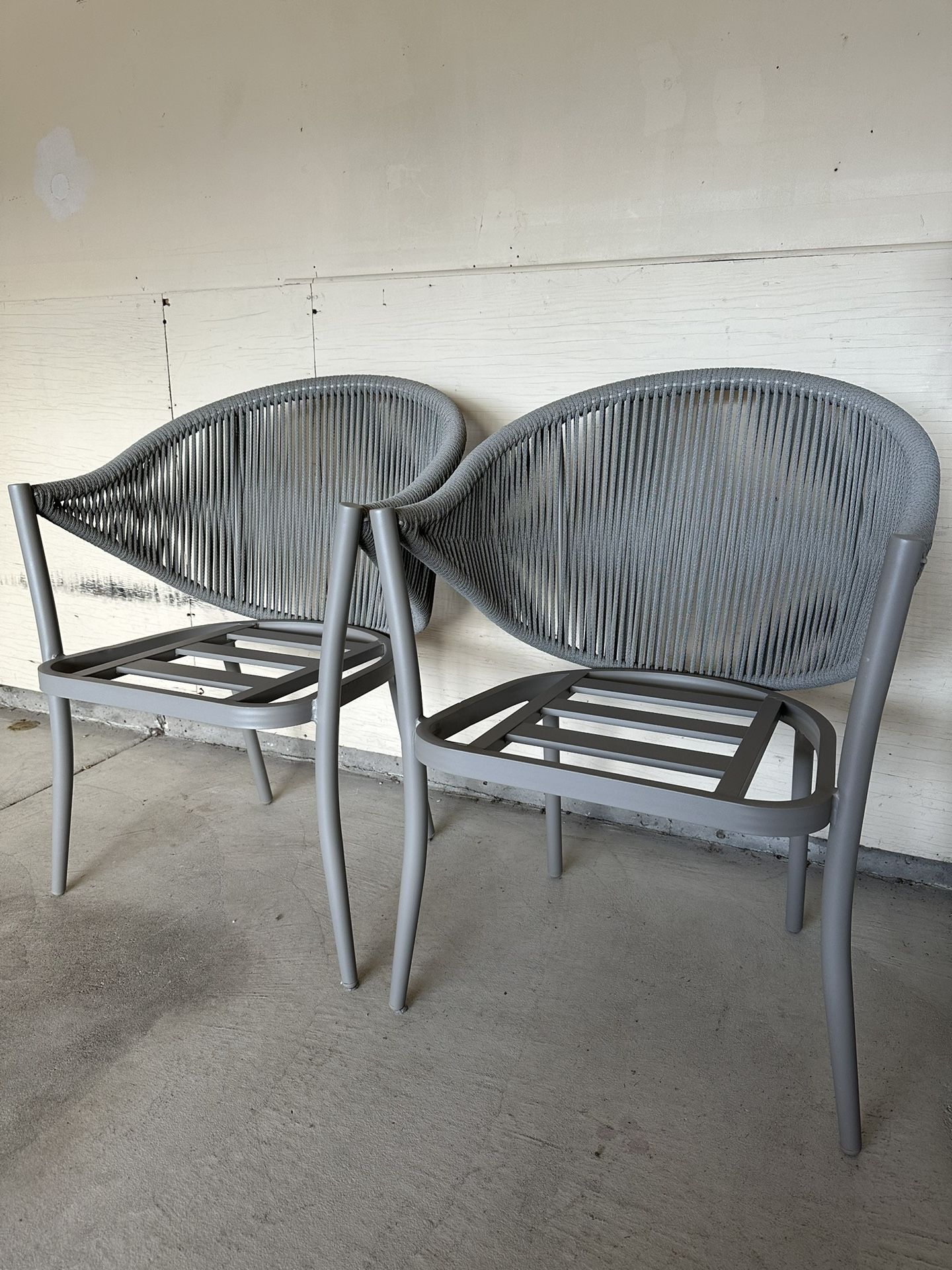 Cb2 Modern Indoor/outdoor Dining Chairs