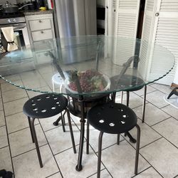Dining Table & Stools