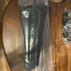 11” Black Zip Ties 