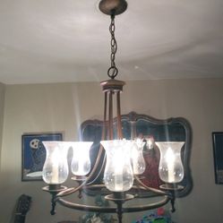 Chandelier Aged Bronze