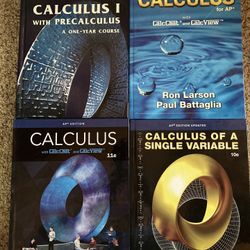 Calculus Textbooks Larson
