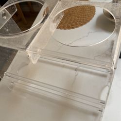 Dog  Bowl Holder Minimalistic 