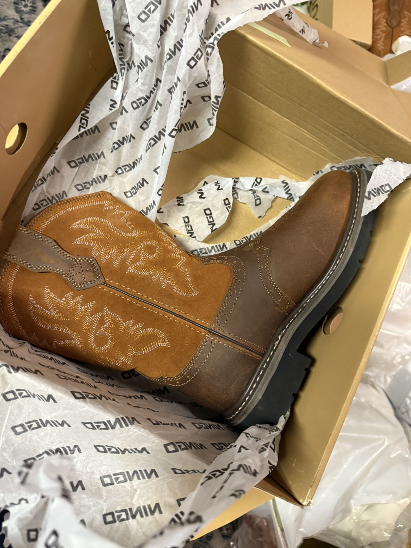 leather men boot 9/5