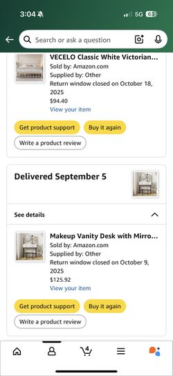 Very New - Vanity with Chair And Light