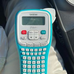 Brother P-Touch PT-H103W Handheld Label Printer Tested Works