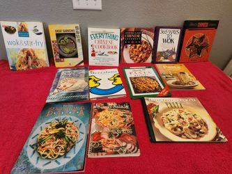 13 Chinese and Italian Recipe Books
