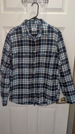Blue Old Navy Women's Flannel