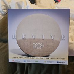 Revive Sunrise Simulator Alarm Clock Speaker