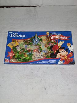 Disney Turista En Disneylandia Board Game En Español (Is Complete Nothing Missing)