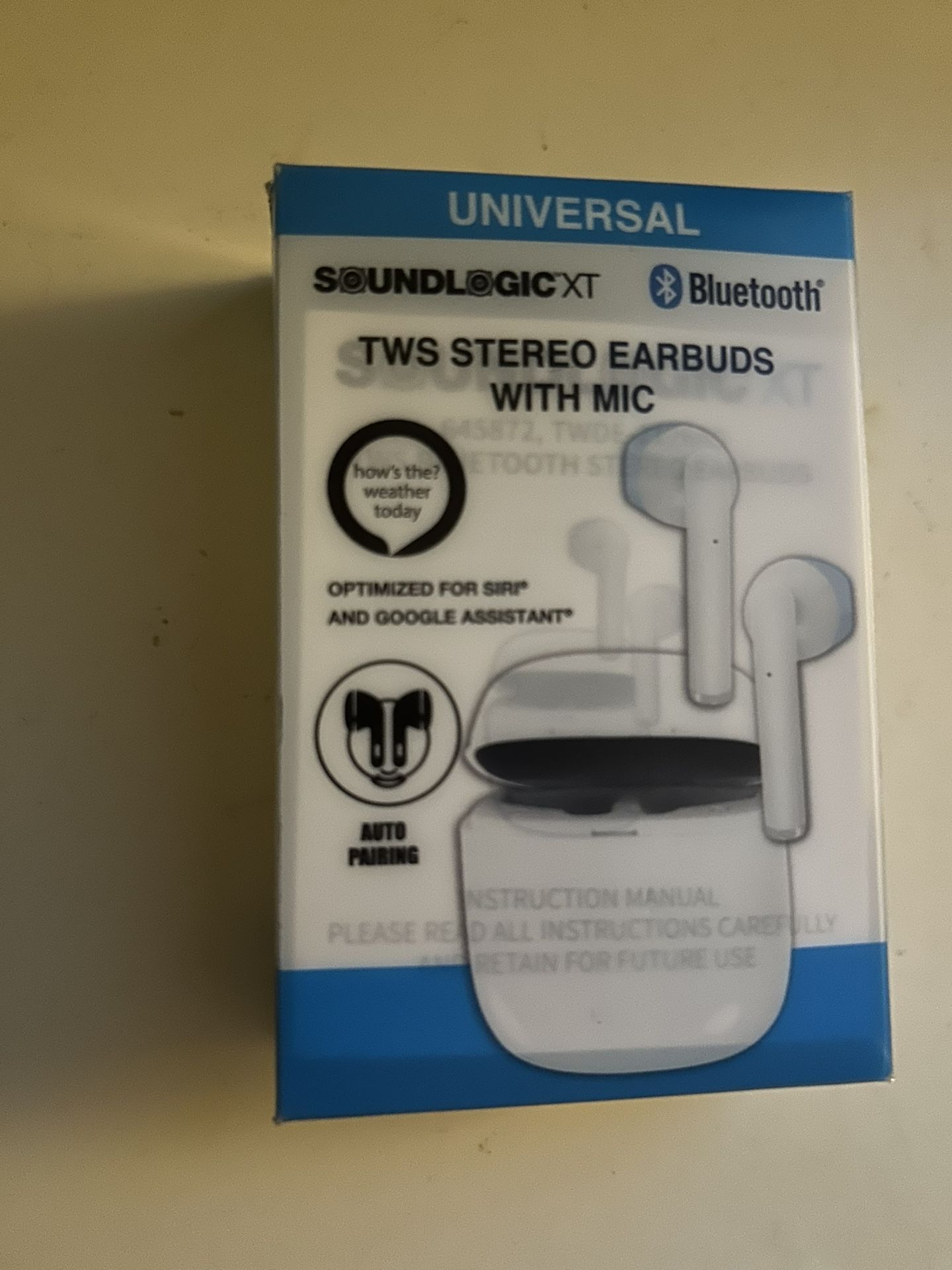 Universal Tws Stereo Buds With mic