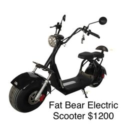 Fat Bear Electric Scooter 