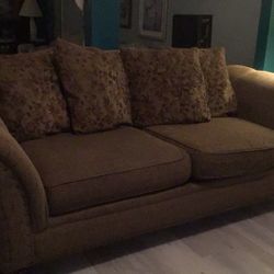 Sofa 2 Styles Chenille And Fabric Look