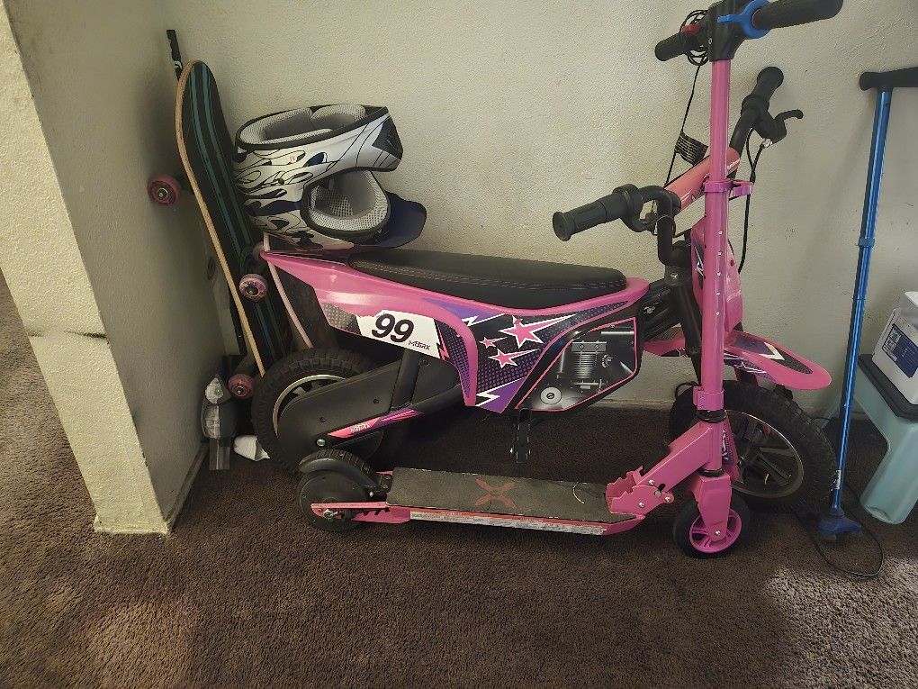Girl's Mini Motorcyle (Pink)