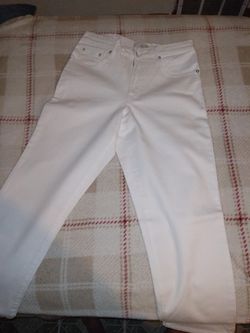 ella moss high rise Slim Straight Ankle Jeans