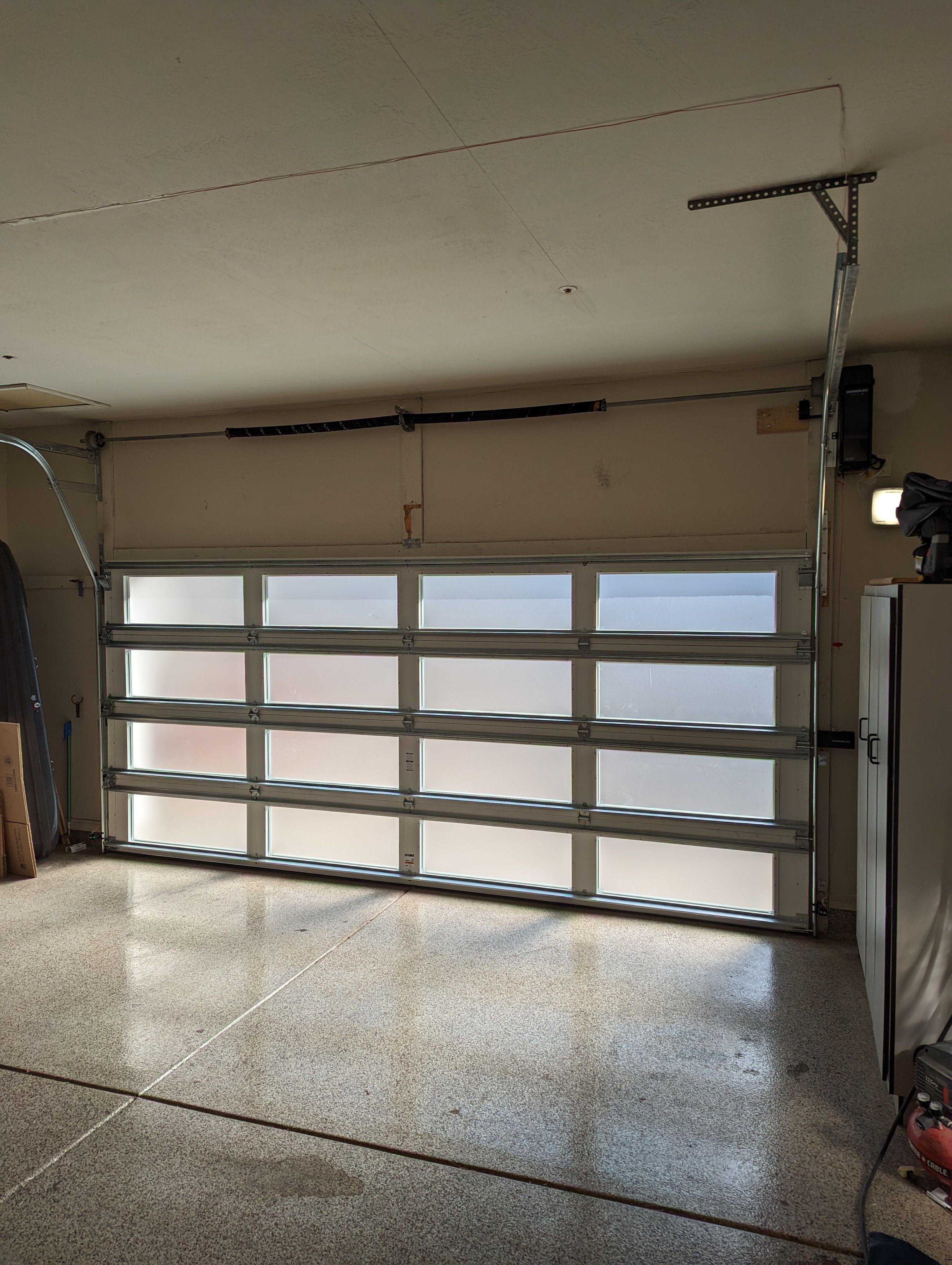 NEW GARAGE DOORS!
