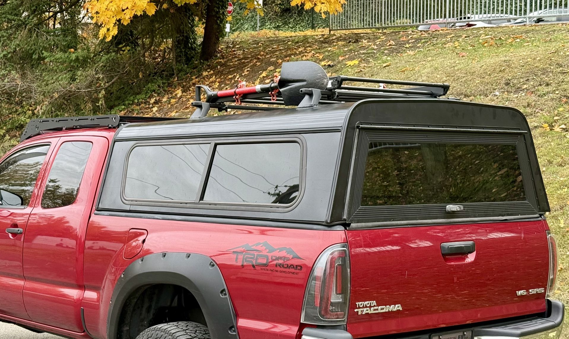 Aluminum Camper Canopy for 6ft Toyota Tacoma
