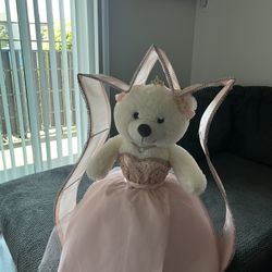 pink quince teddy bear
