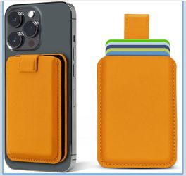 Magnetic Wallet, Orange!