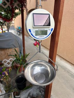 Marco food scales asking $50 thanks    Detecto solar powered scales commercial asking $175 thanks
