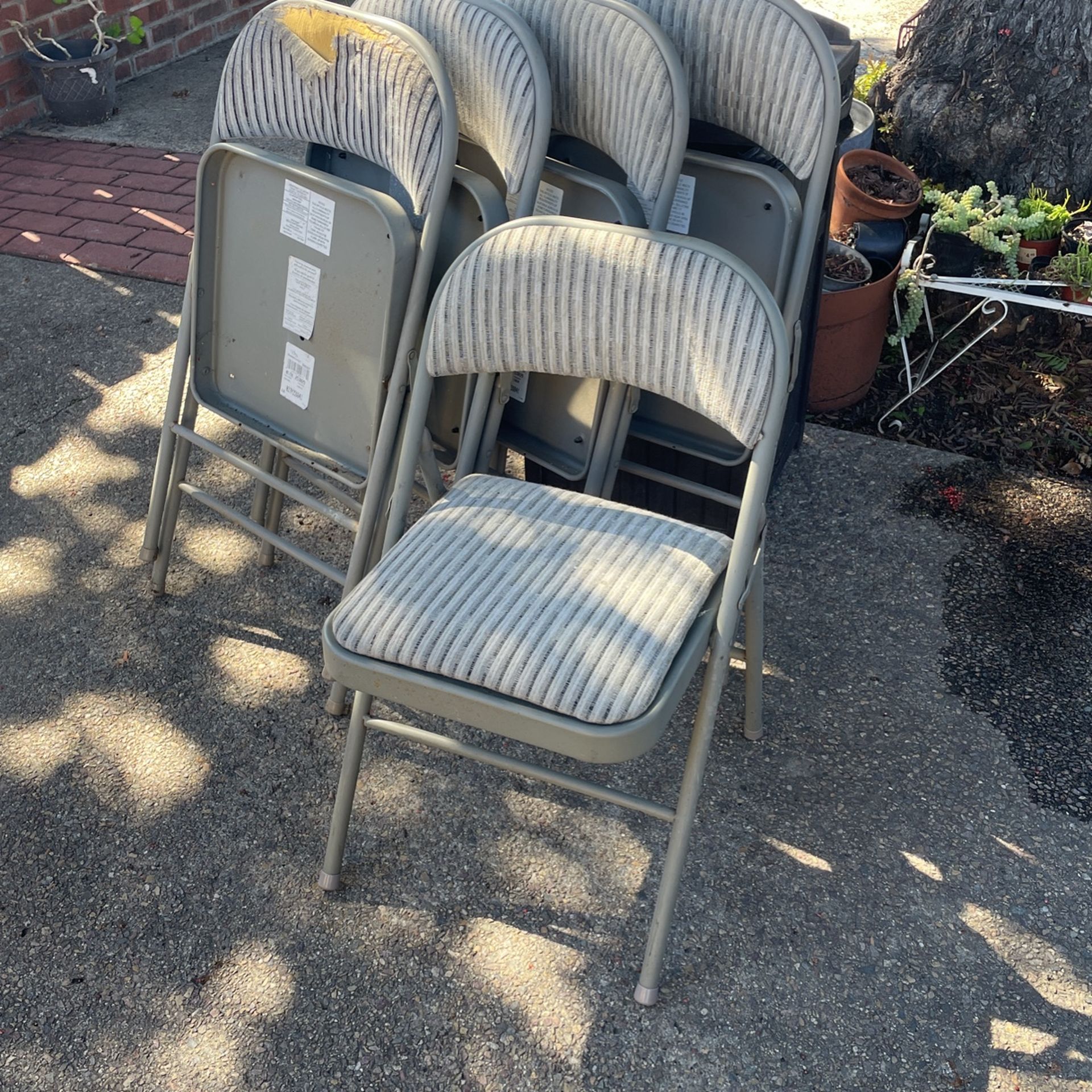 Folding Chairs Good Condition for Sale in Lincoln Acres, CA OfferUp