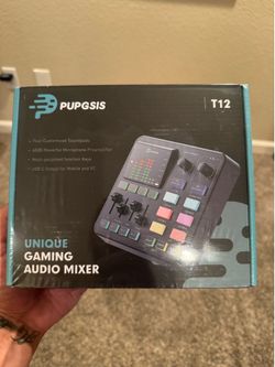 PUPGSIS Gaming Audio Mixer