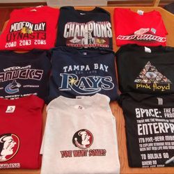 Various T Shirts 
