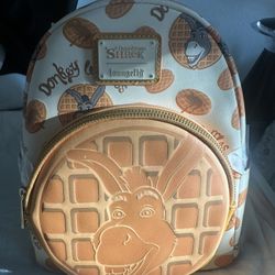 Shrek Donkey Waffle Loungefly Backpack 