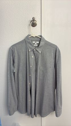 Uniqlo Grey Slim Fit Dress Shirt