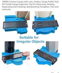 Contour Gauge Duplicator Precise Measurement Of Irregular Shapes For Laminate Wood Tiles etc.