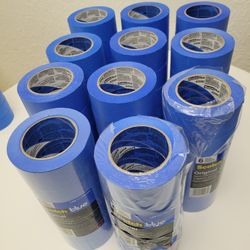 Blue Tape  6 Pack.  Cinta Azul 