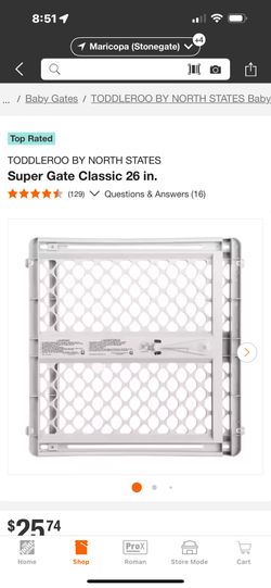 Baby/ Dog Gate 26-42 Wide (43 Ave And Baseline)